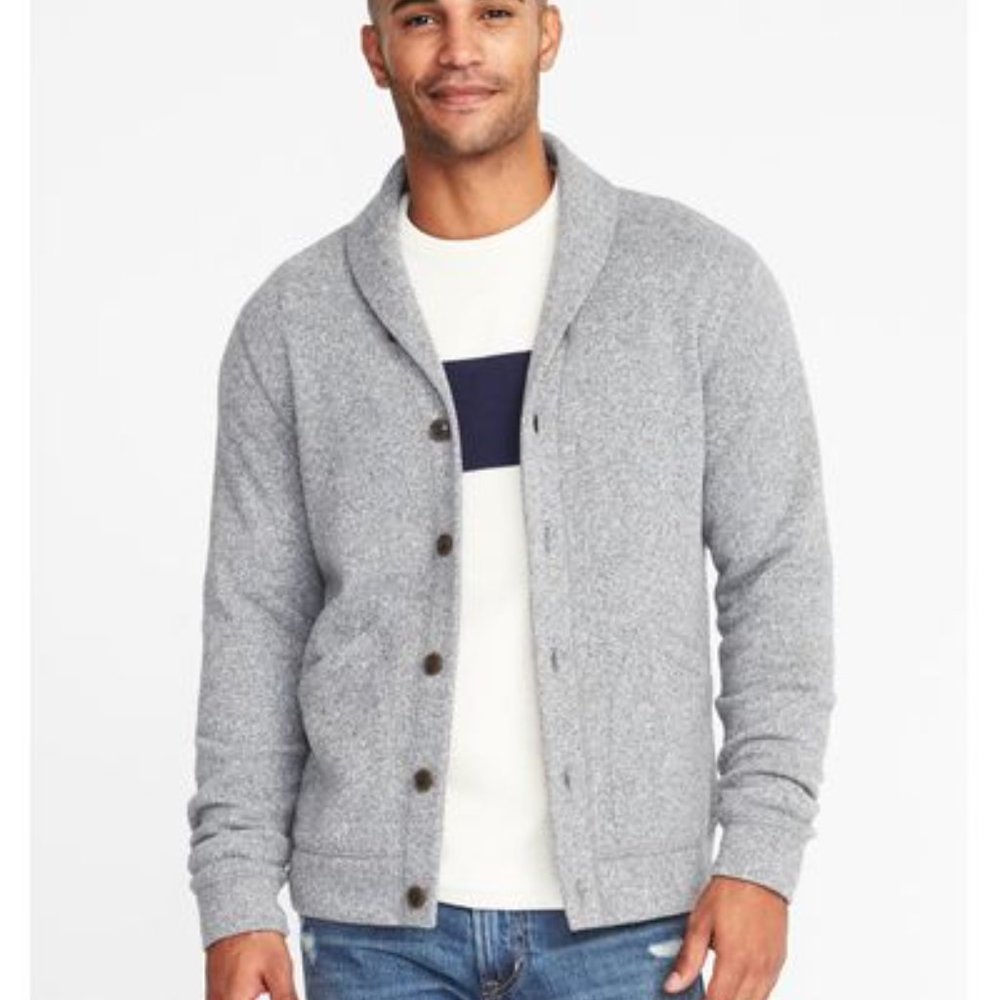 Old Navy Gray Shawl Cardigan